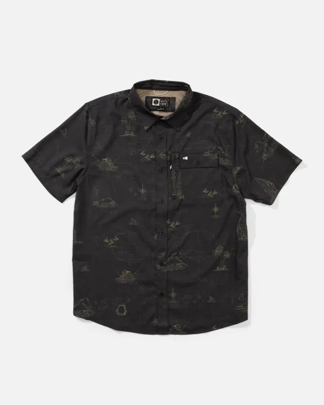 Helmsman UV Button Up - Phantom sold by Salty Crew
