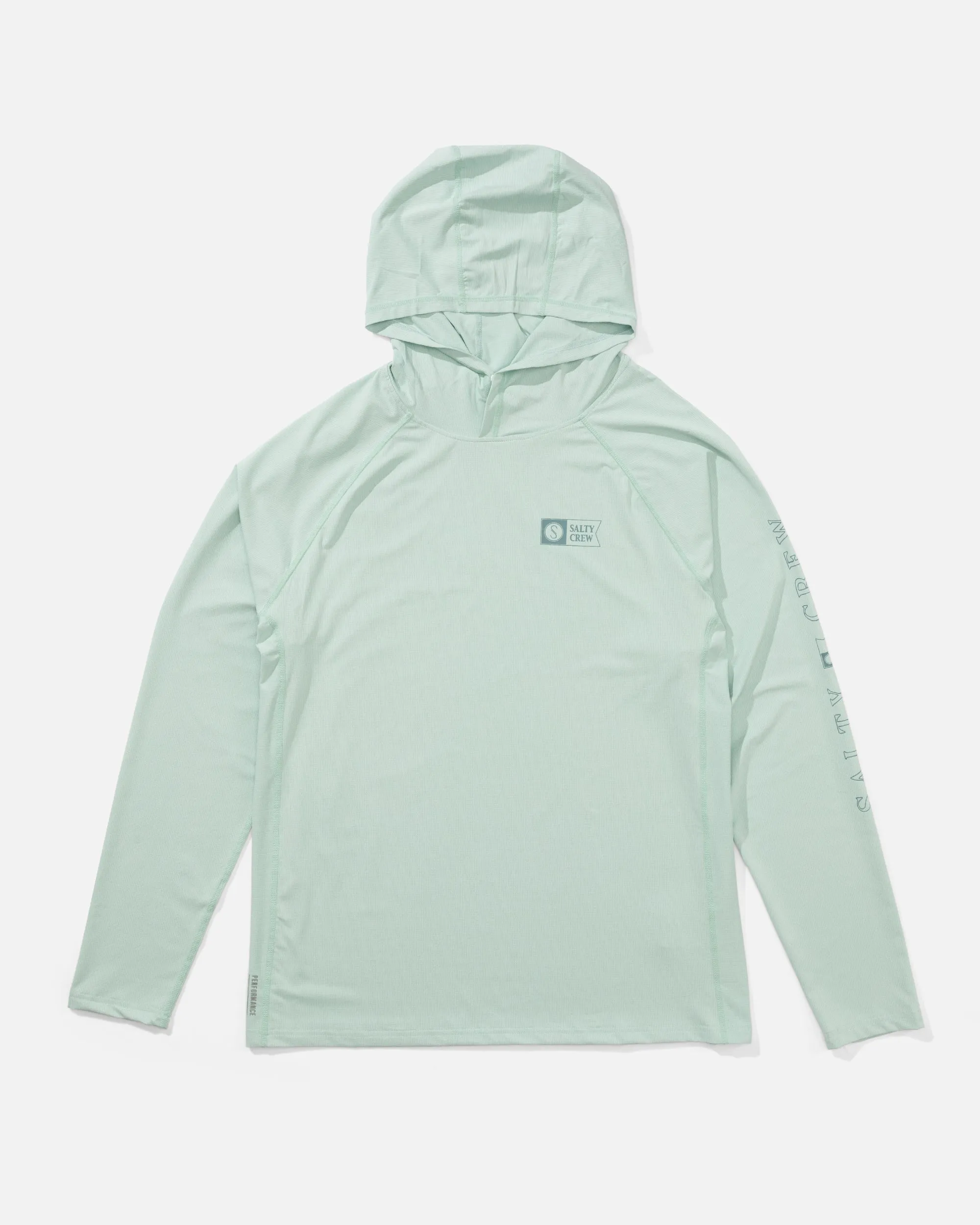 Apex Perforated Sunshirt Hoodie - Marine sold by Salty Crew