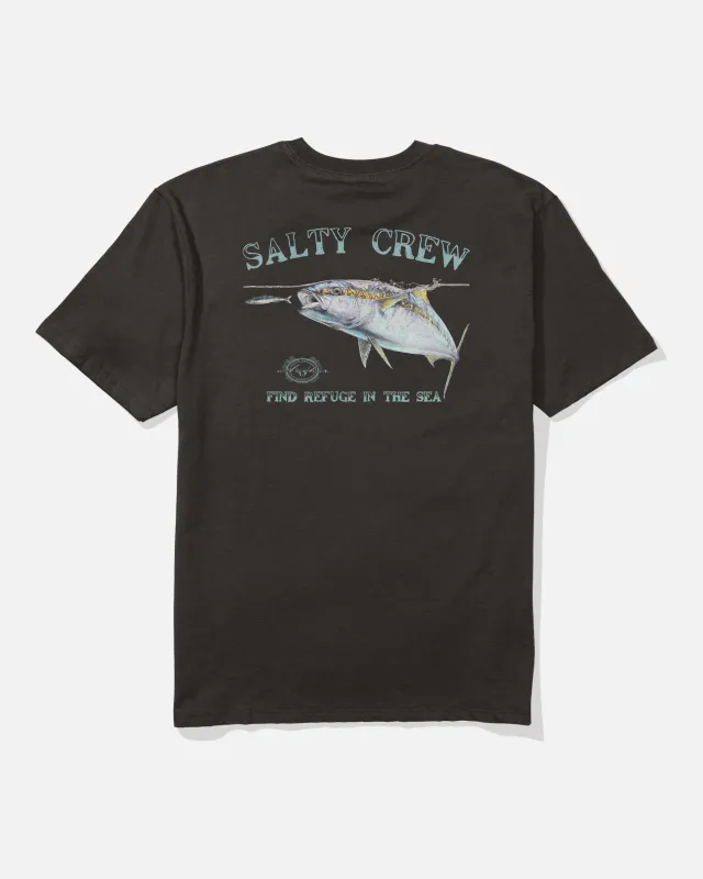 Surface Classic Tee - Black made by Salty Crew