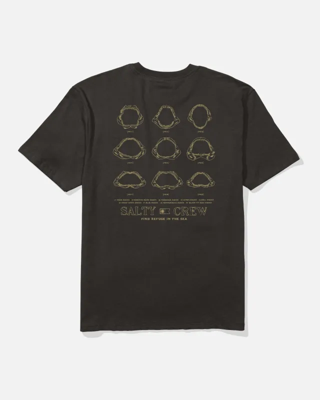 Jawbone Classic Tee - Black sold by Salty Crew