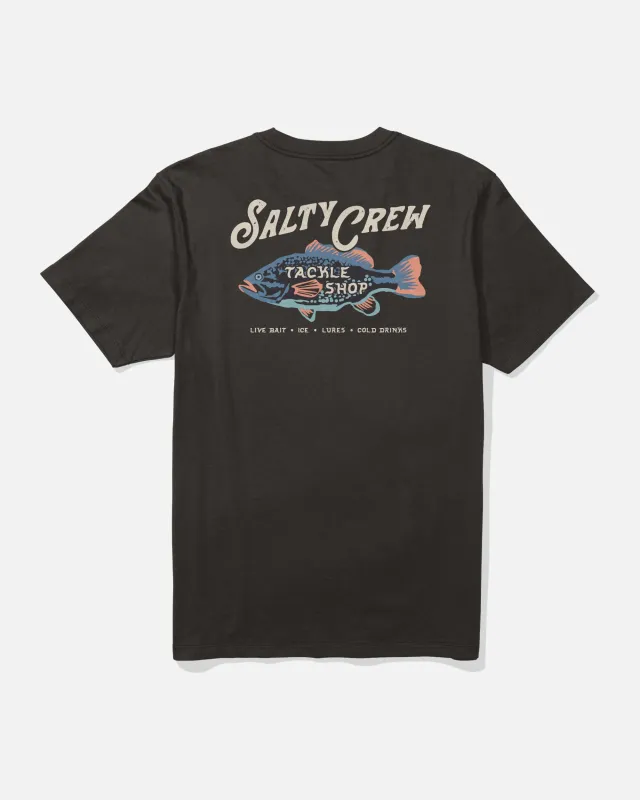 Tackle Shop Tee - Black sold by Salty Crew