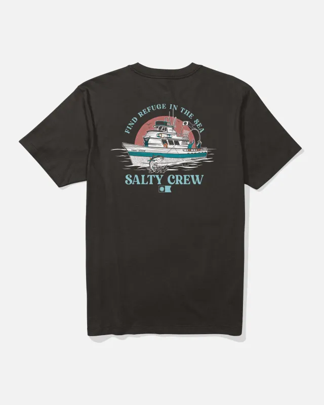 Day Charter Tee - Black sold by Salty Crew