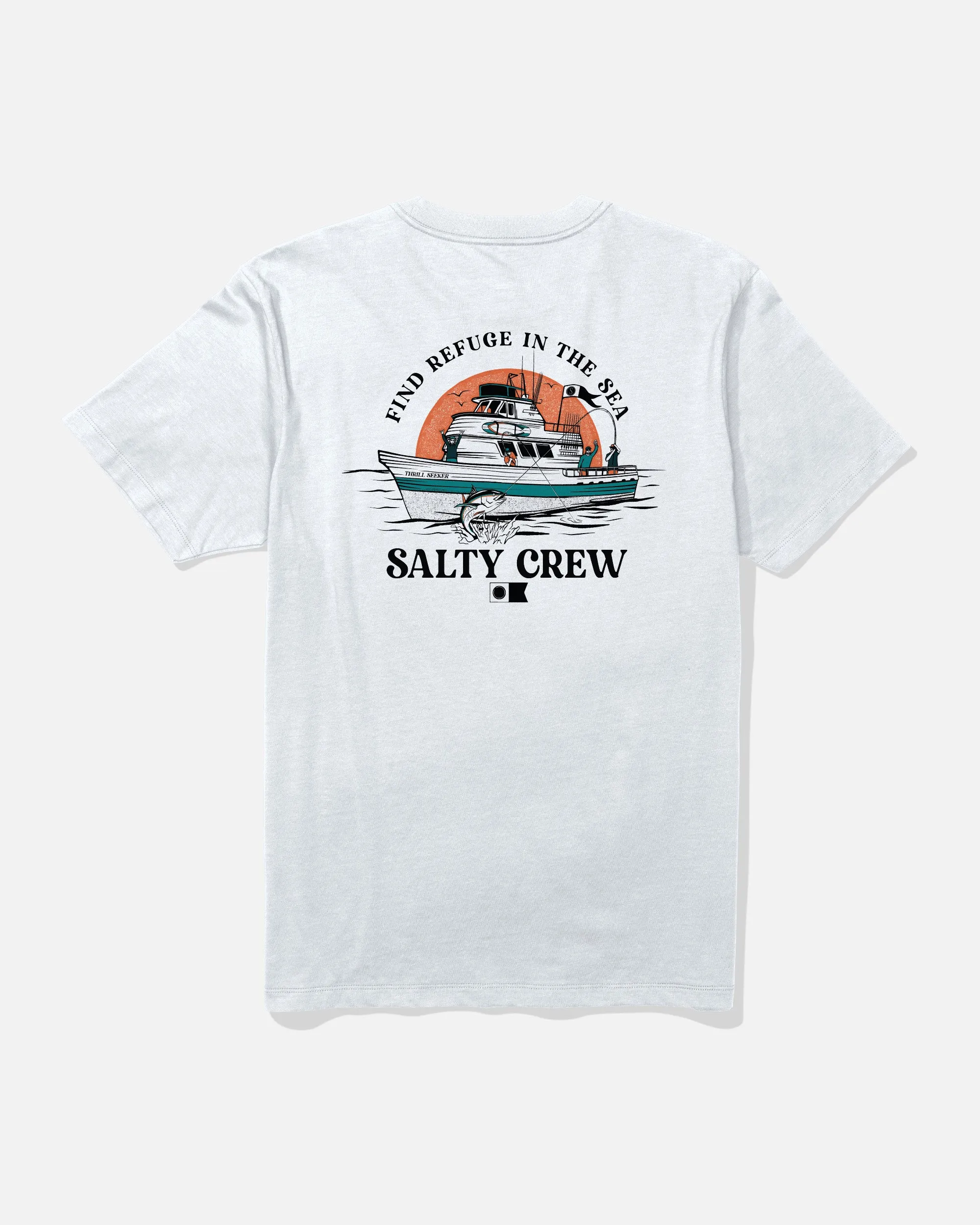 Day Charter Tee - White sold by Salty Crew