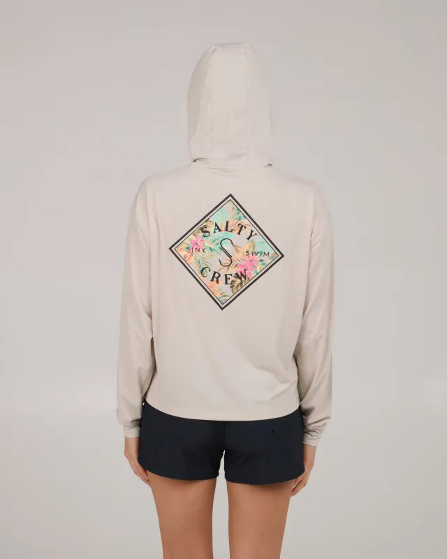 Tippet Fill Tech Hoodie - Oatmeal sold by Salty Crew