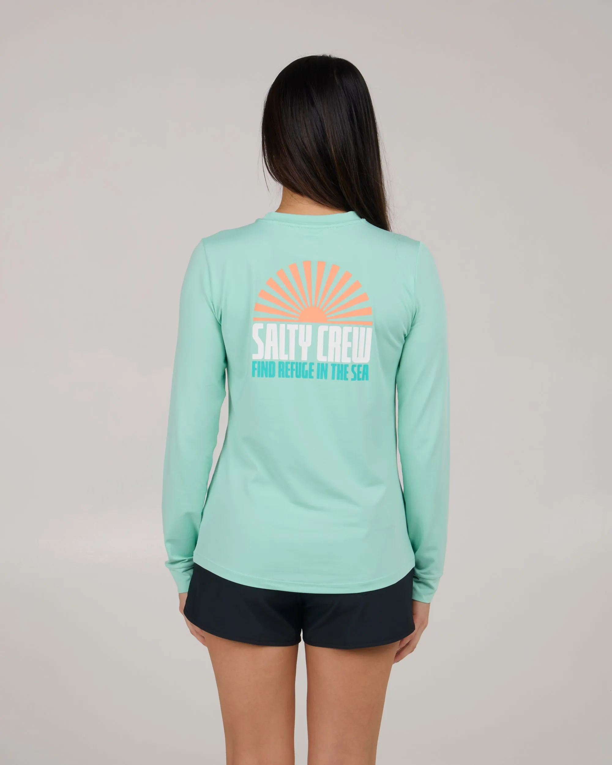 In The Rays Sunshirt - Mint sold by Salty Crew