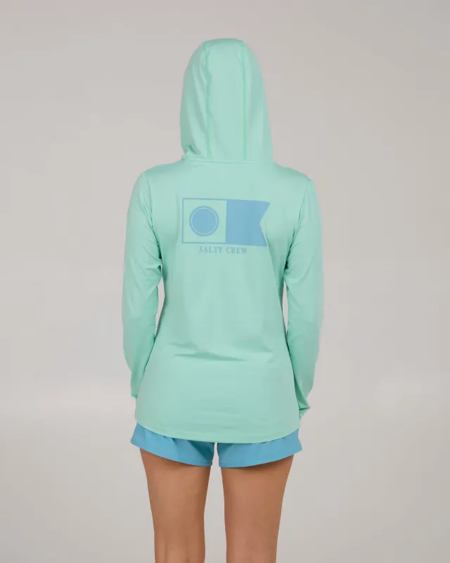 Flagship Sunshirt Hoodie - Mint sold by Salty Crew