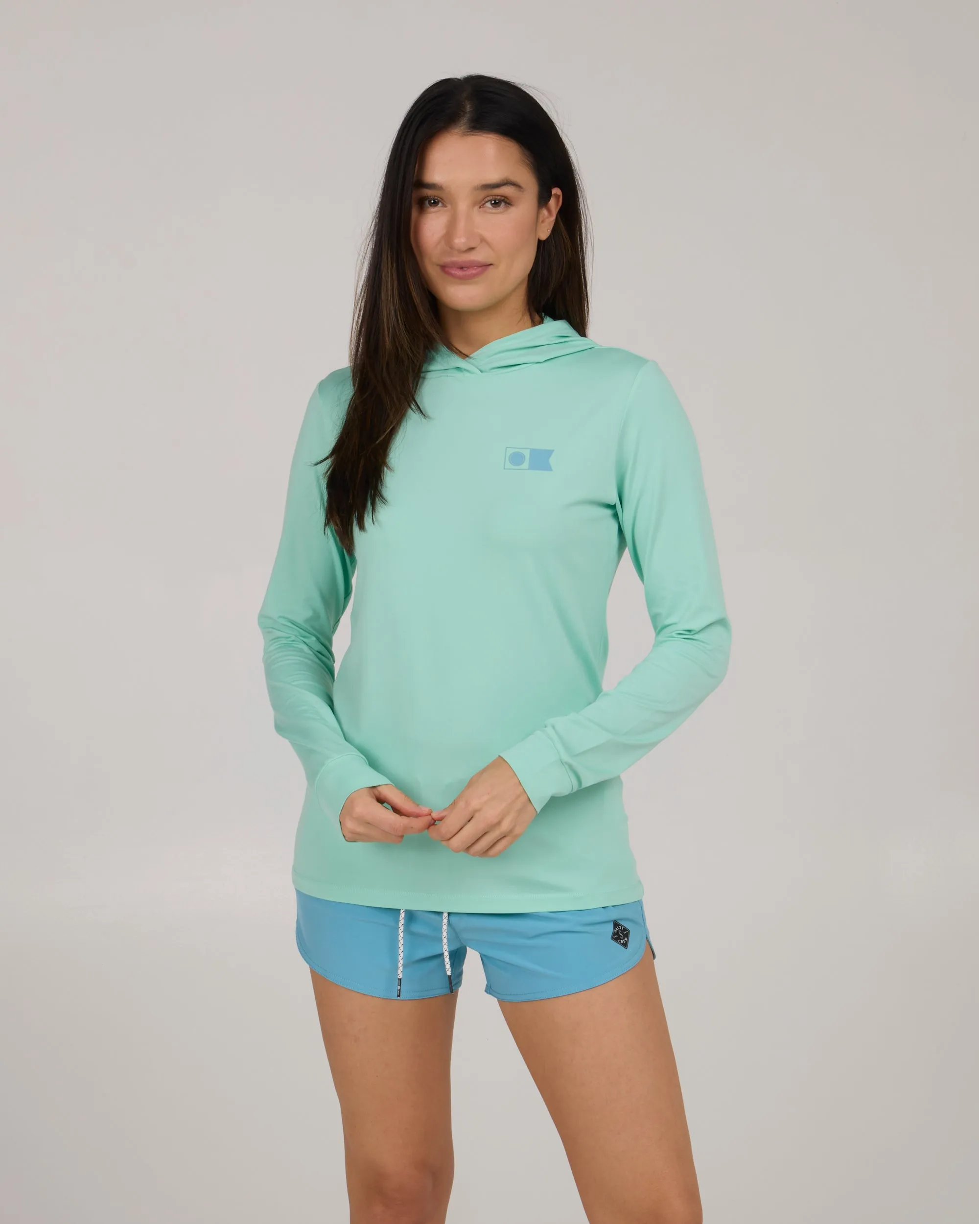 Flagship Sunshirt Hoodie - Mint sold by Salty Crew product image thumbnail 2