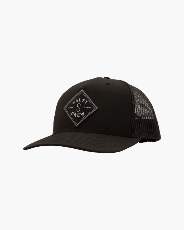 Sealine Retro Trucker Hat - Black sold by Salty Crew