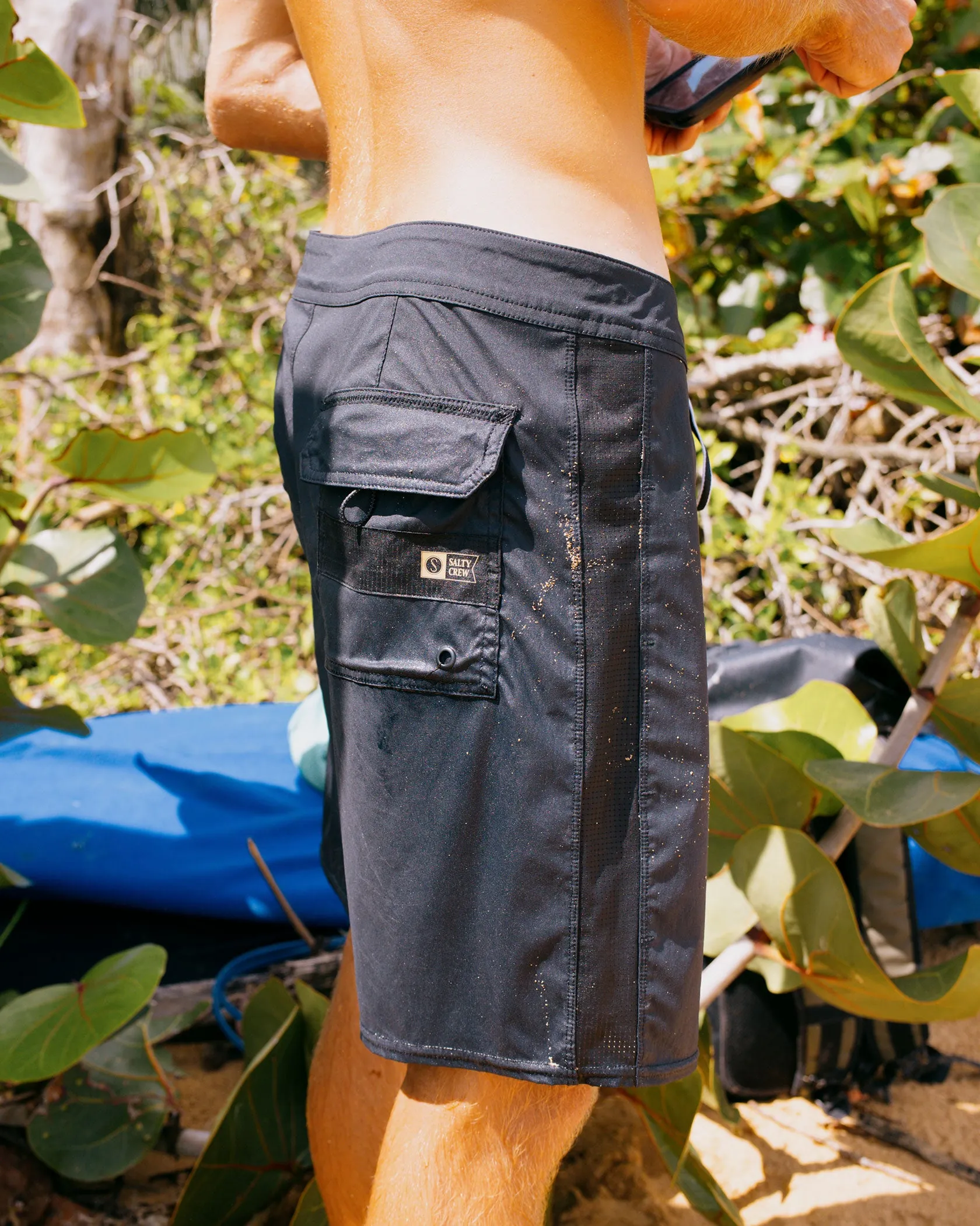 Channel 18" Apex Boardshort - Black sold by Salty Crew product image thumbnail 5