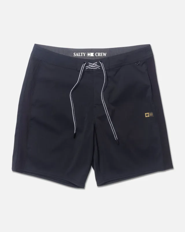 Channel 18" Apex Boardshort - Black made by Salty Crew