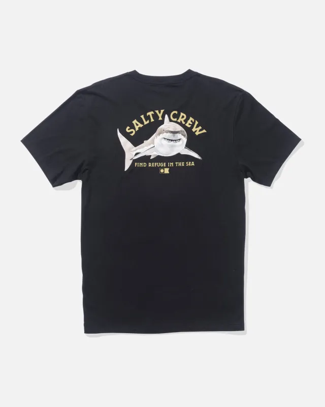 Lurking Tee - Black sold by Salty Crew