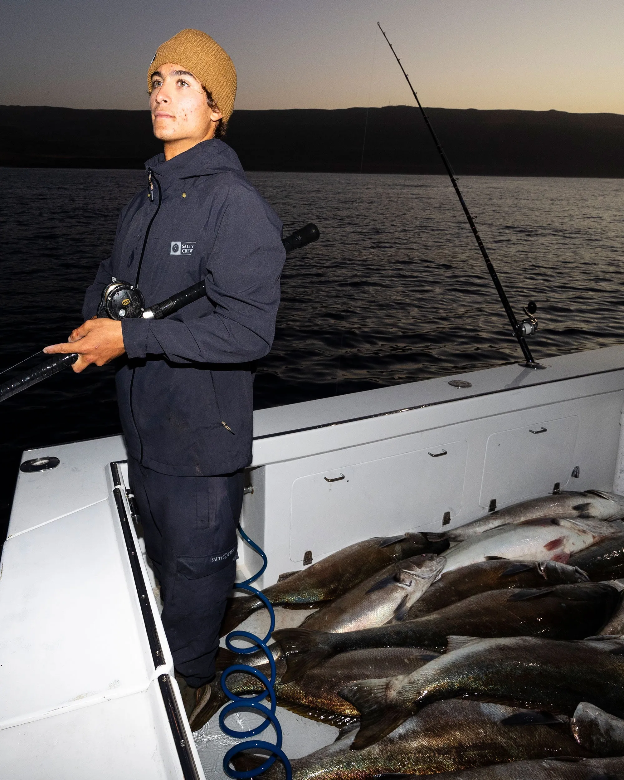 Long Range Jacket - Black sold by Salty Crew product image thumbnail 5