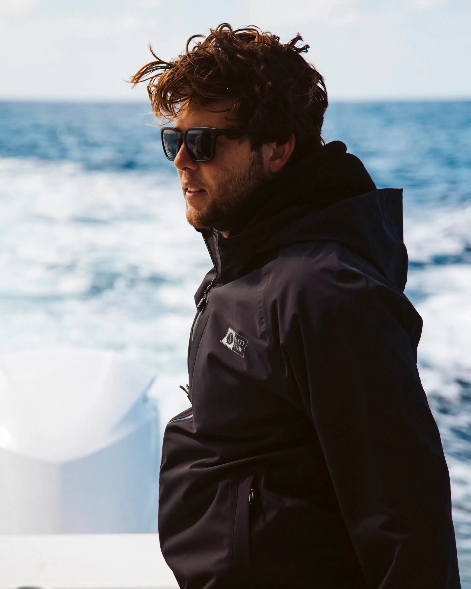 Long Range Jacket - Black sold by Salty Crew product image thumbnail 4