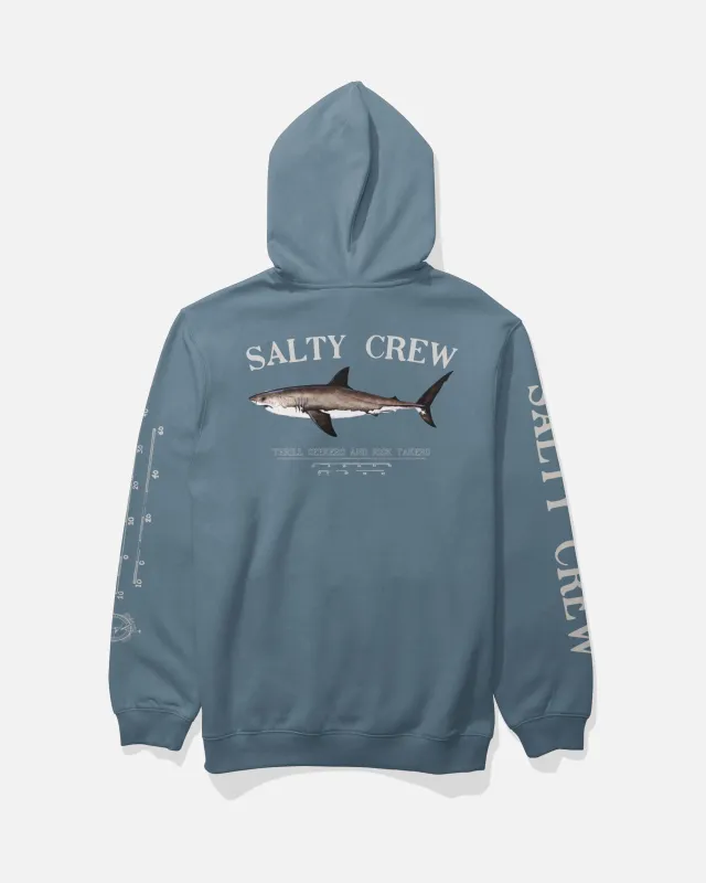 Bruce Fleece Hoodie - Slate sold by Salty Crew