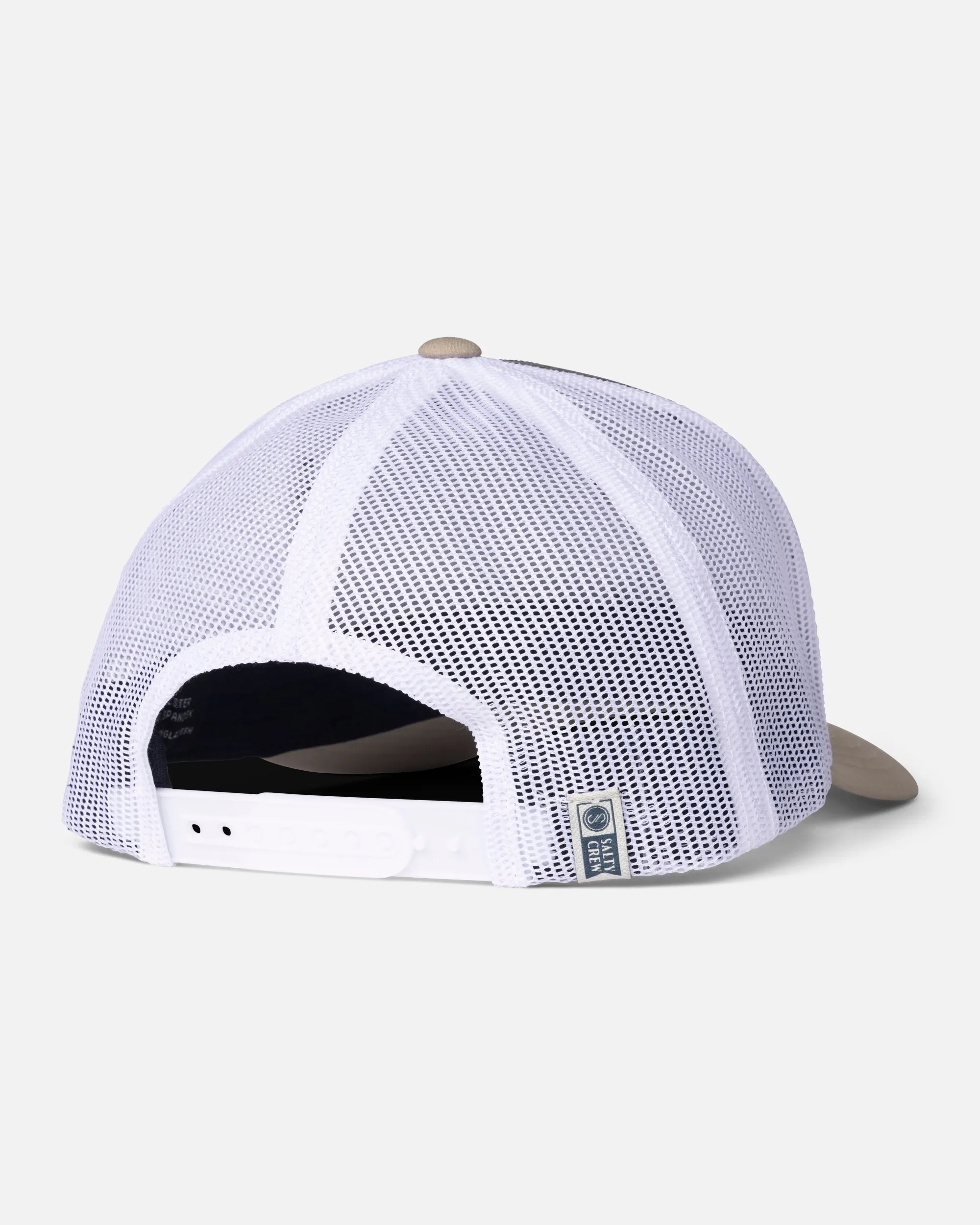 Steadfast Retro Trucker Hat - Grey Tan sold by Salty Crew product image thumbnail 2