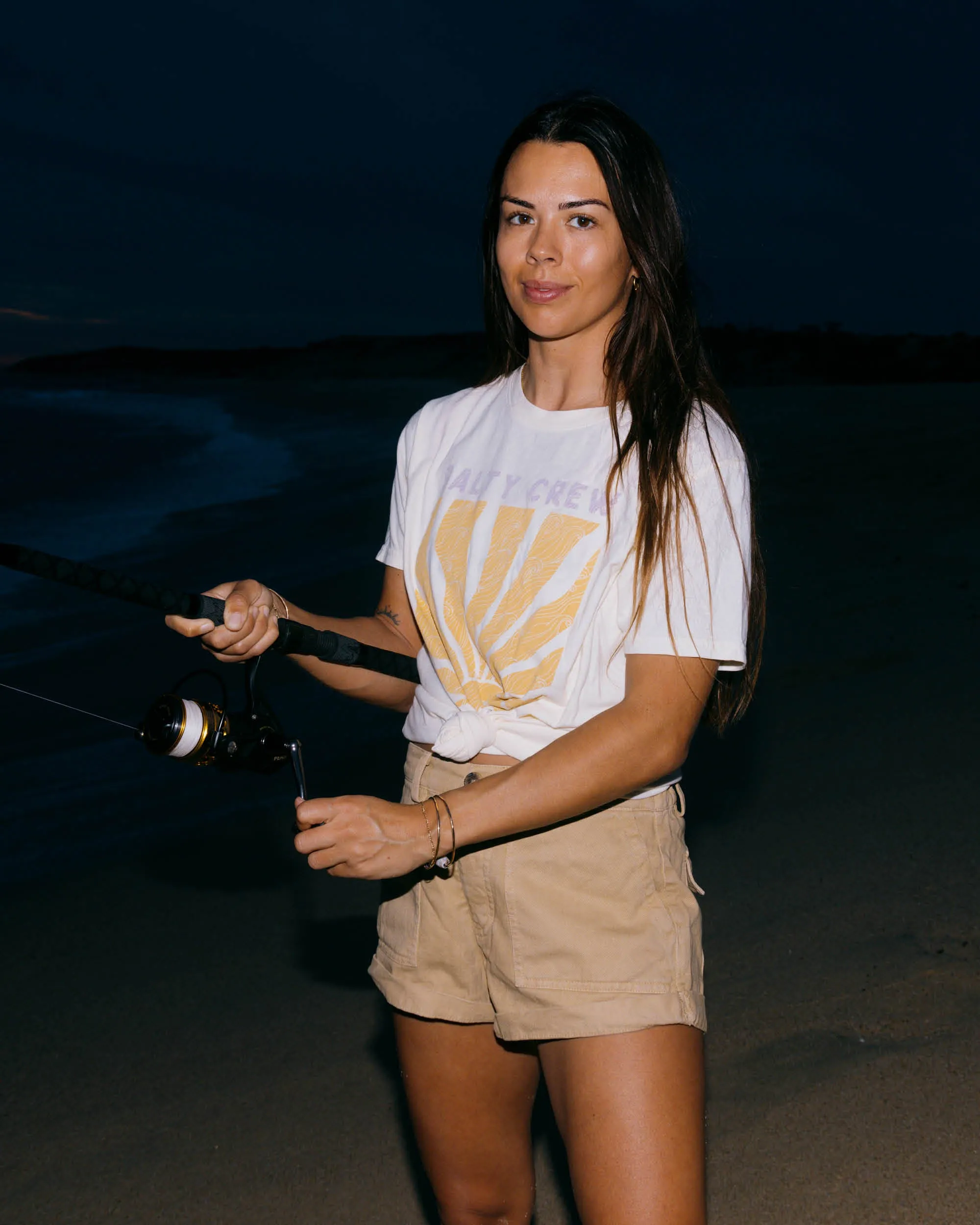 Perfect Set Boyfriend Tee - Off White sold by Salty Crew product image thumbnail 3