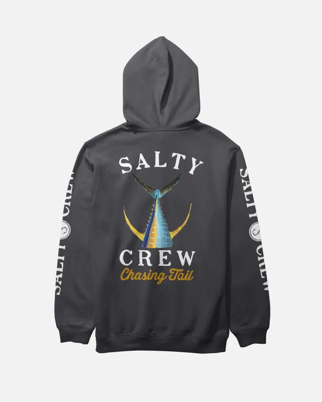 Tailed Fleece Hoodie - Black sold by Salty Crew