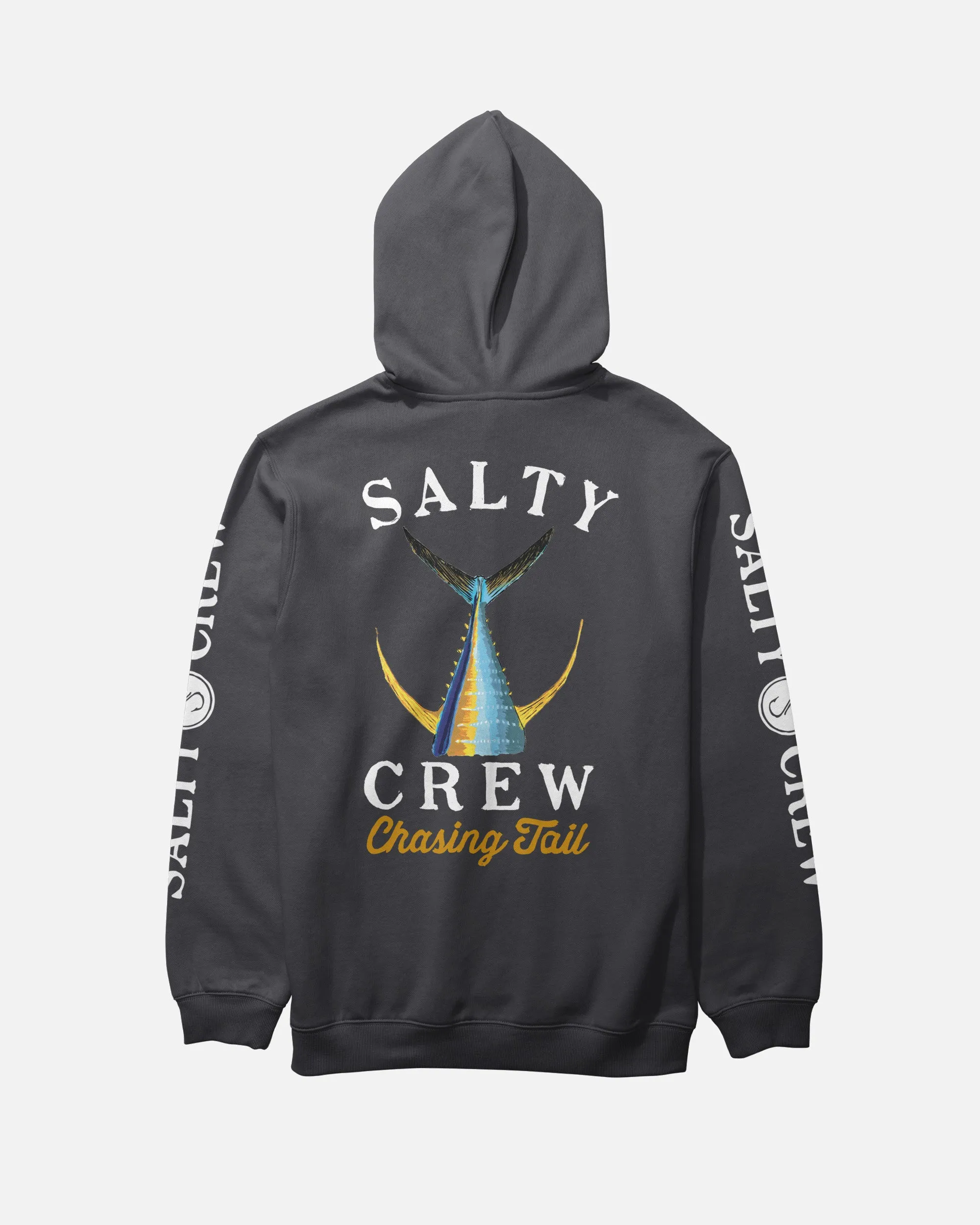 Tailed Fleece Hoodie - Black sold by Salty Crew