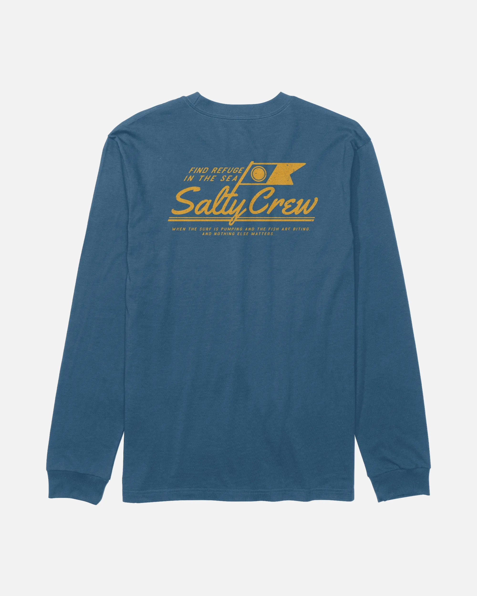 Original Long Sleeve Tee - Cast Blue sold by Salty Crew