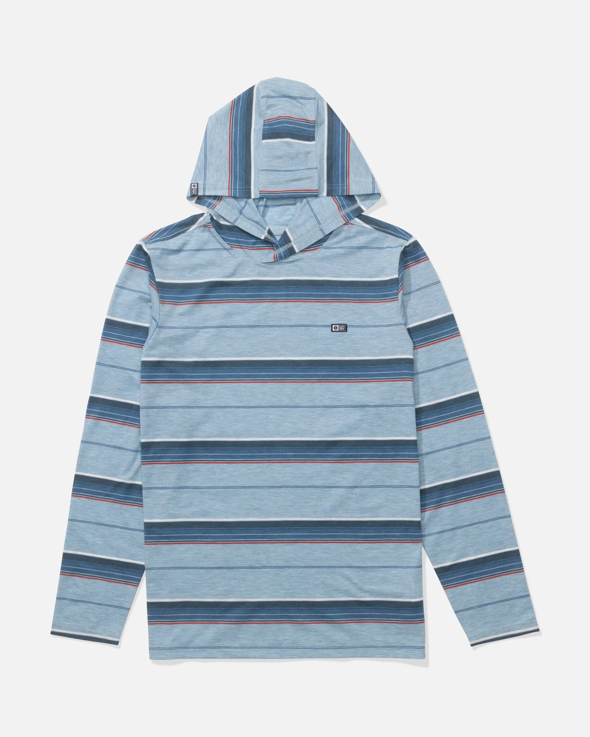 Seaway UV Hoodie - Mineral Blue sold by Salty Crew
