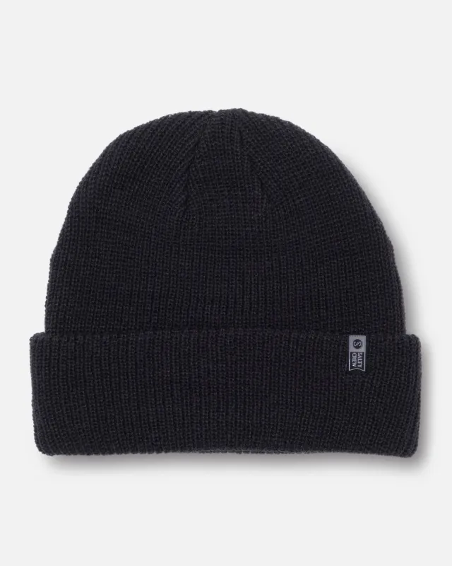 Alpha Beanie - Phantom made by Salty Crew