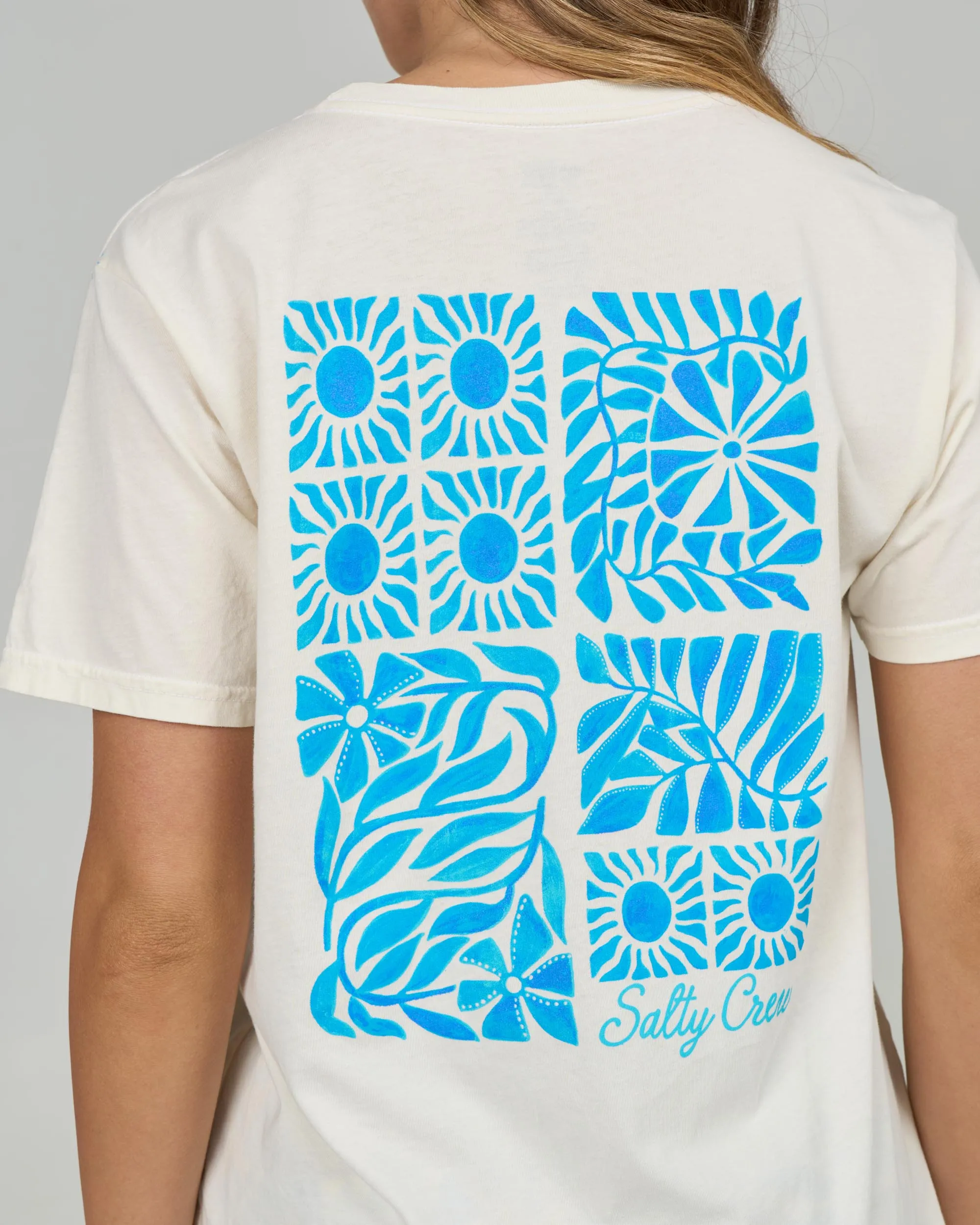 Sunblock Boyfriend Tee - Off White sold by Salty Crew product image thumbnail 4