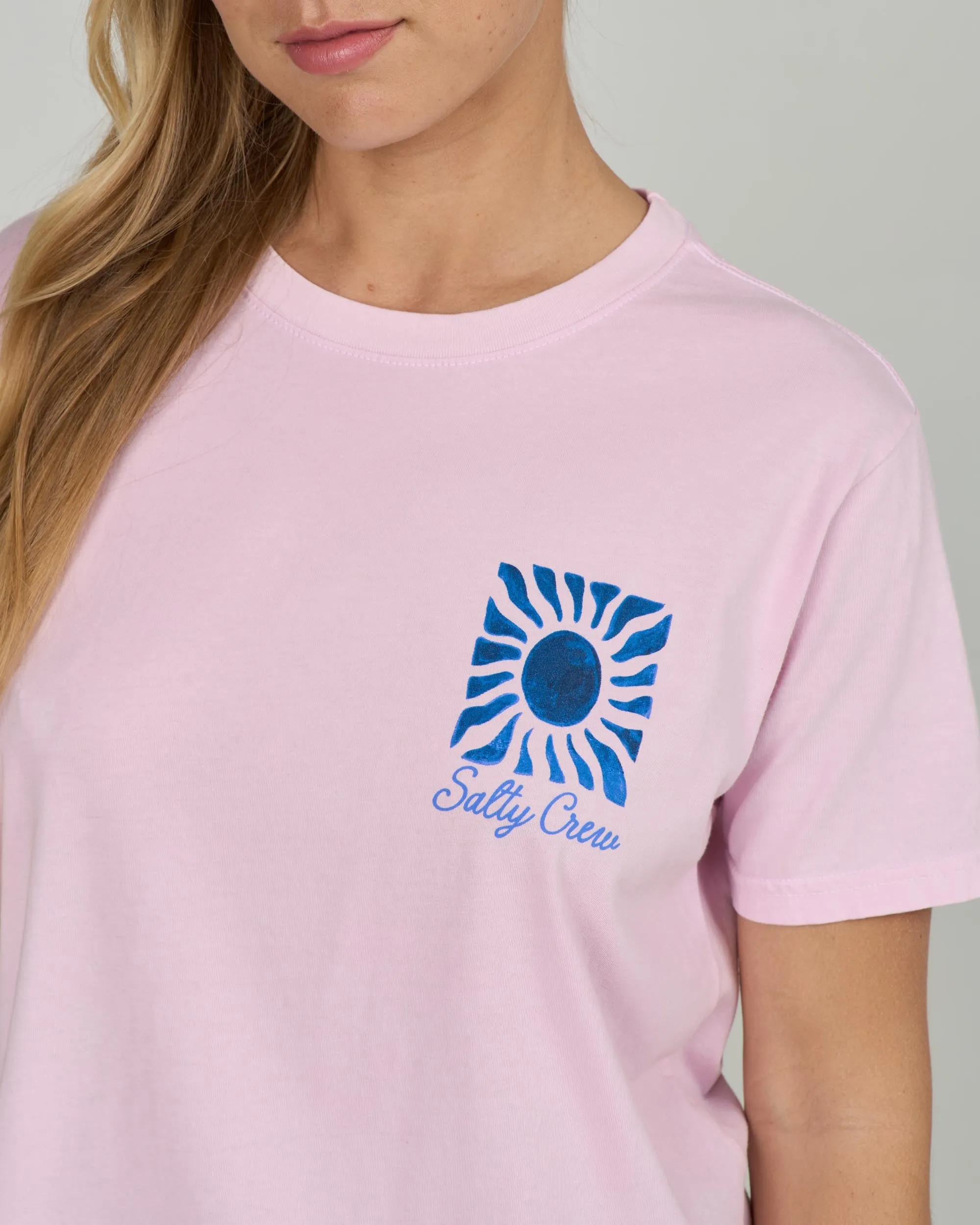 Sunblock Boyfriend Tee - Pink Skies sold by Salty Crew product image thumbnail 3