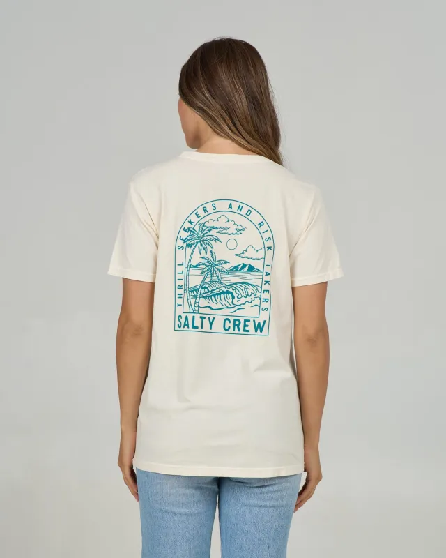 Archway Boyfriend Tee - Off White sold by Salty Crew