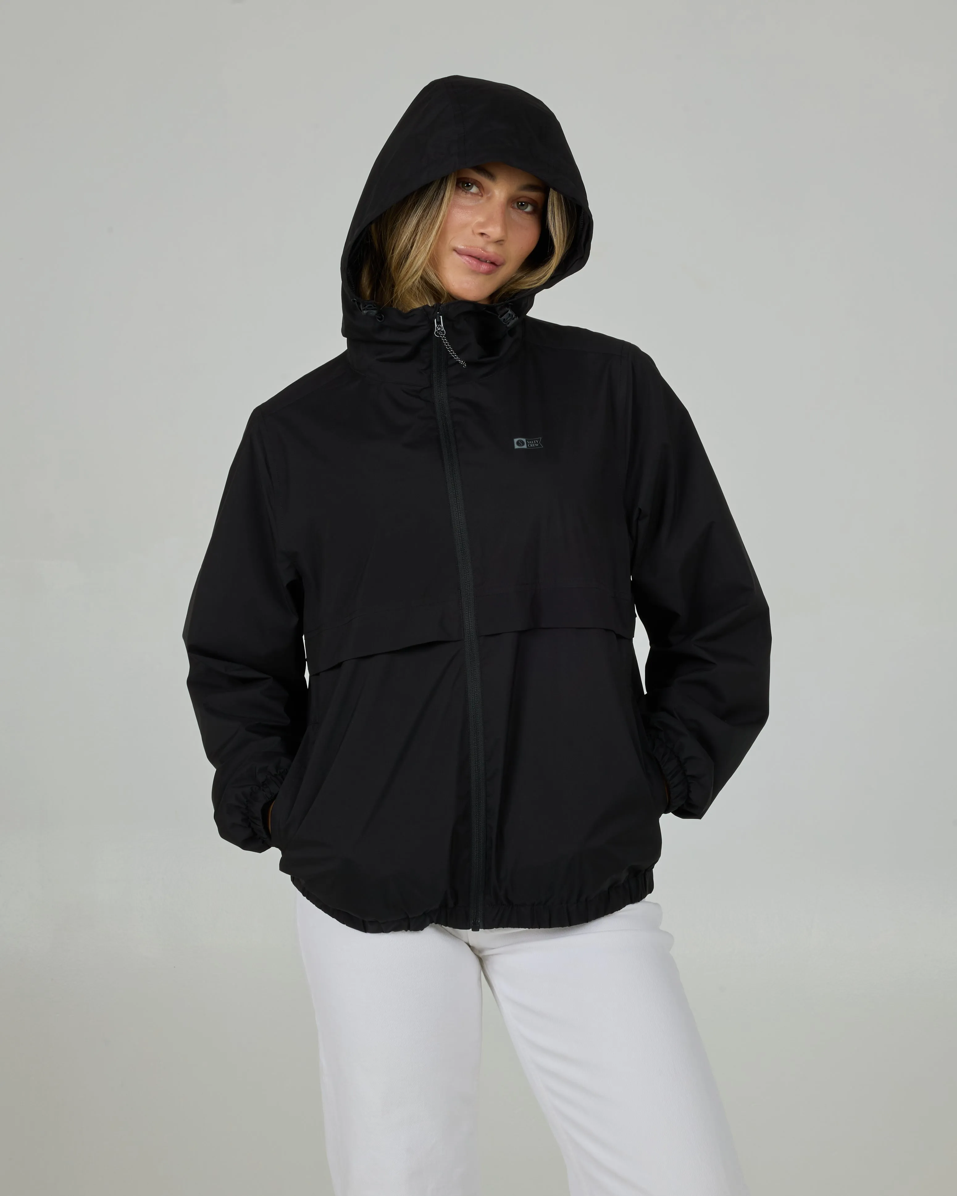 Barrier Windbreaker - Black sold by Salty Crew product image thumbnail 4