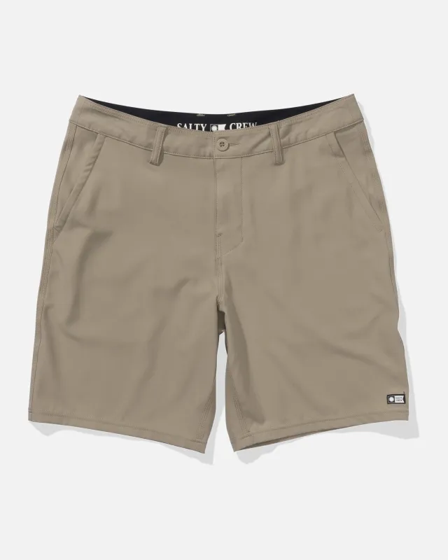 Lowtide 20" Hybrid Short - Khaki made by Salty Crew