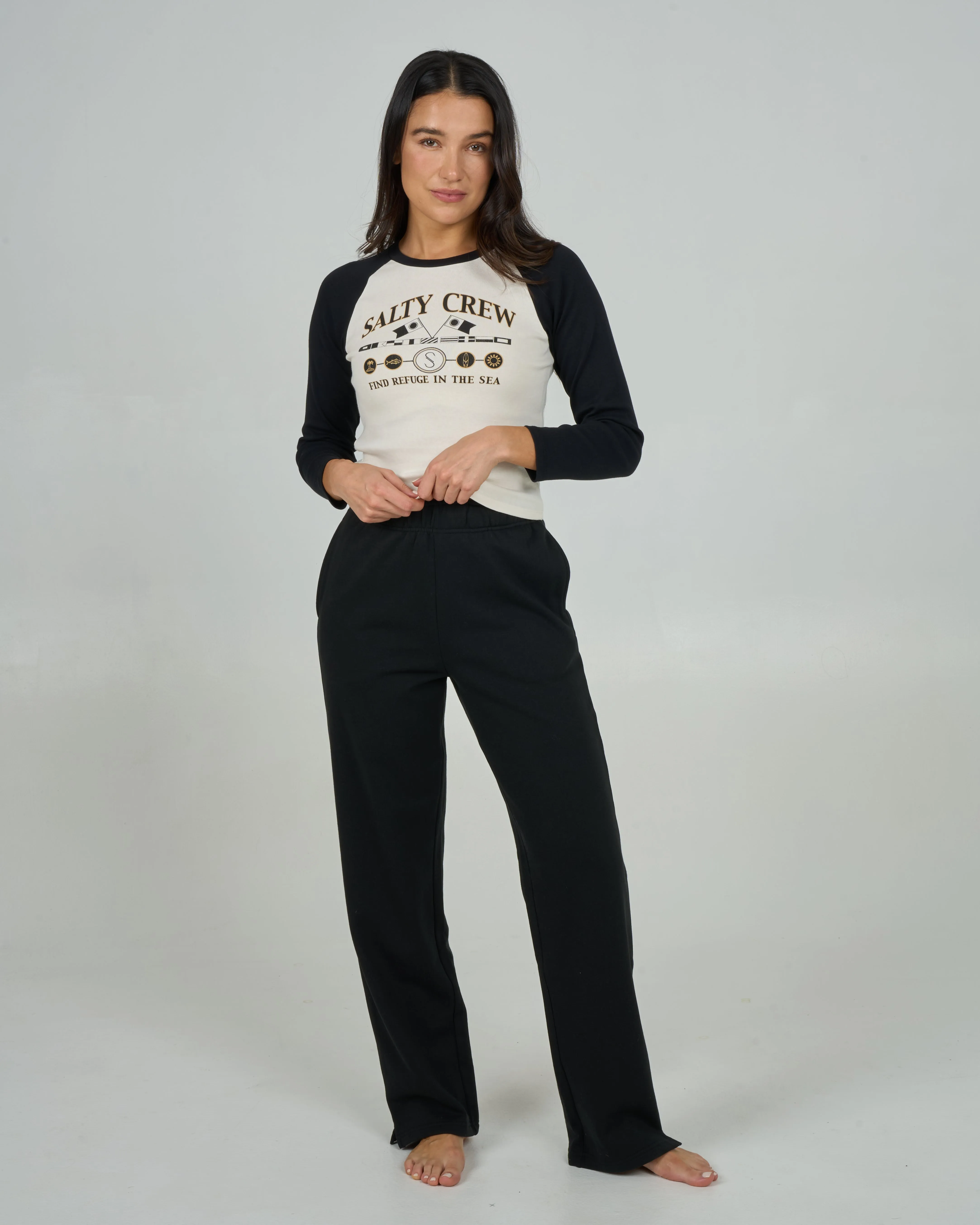Flagship Sweatpant - Black sold by Salty Crew
