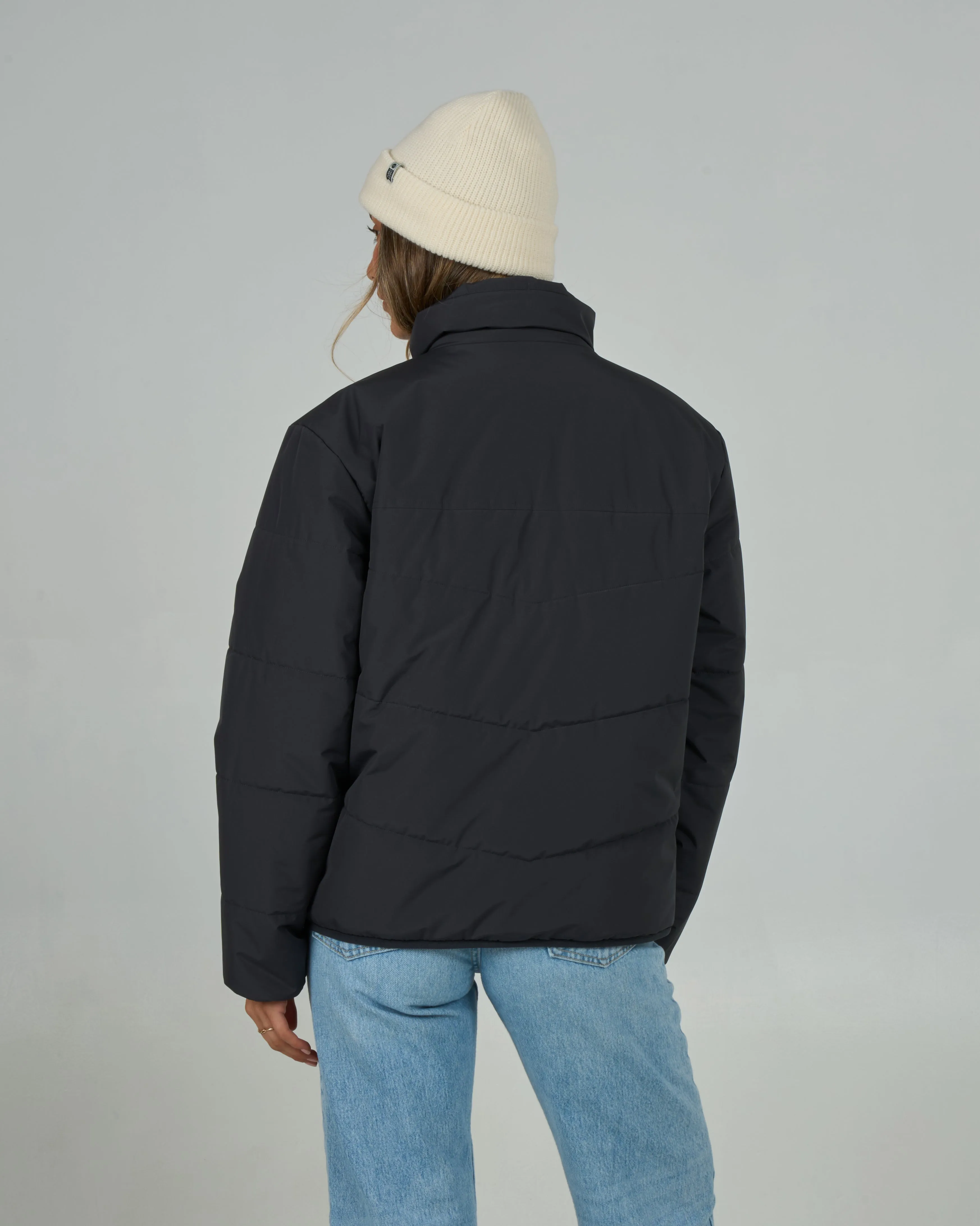 Barrier Puffer Jacket - Black sold by Salty Crew product image thumbnail 4