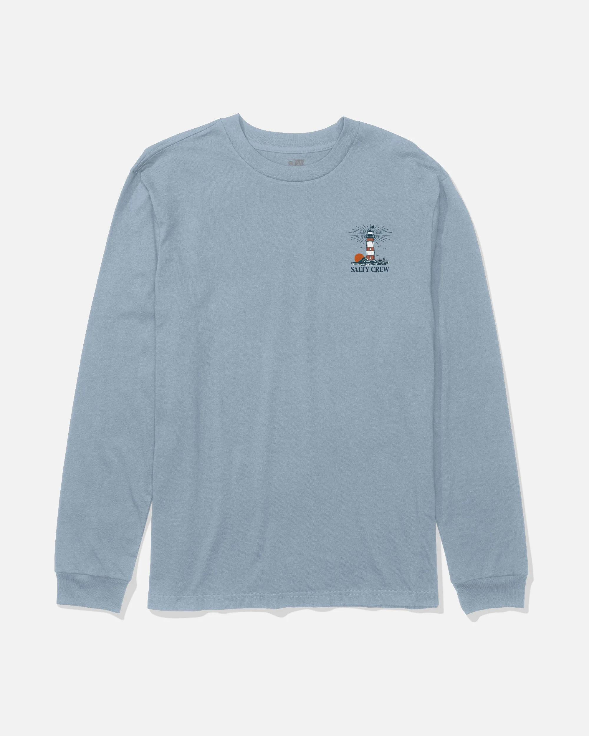 High Beam Long Sleeve Tee - Blue Fog sold by Salty Crew product image thumbnail 2