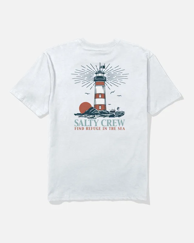 High Beam Classic Tee - White made by Salty Crew