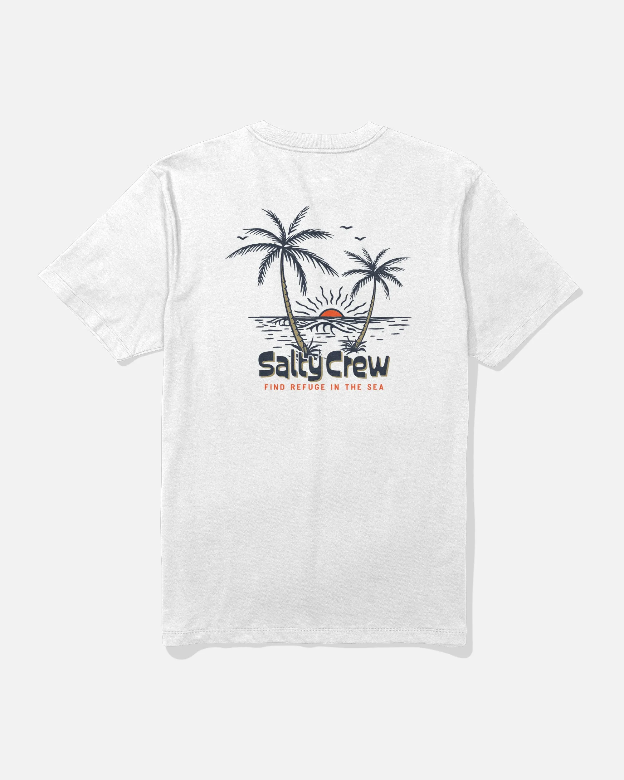 Viewpoint Tee - White sold by Salty Crew