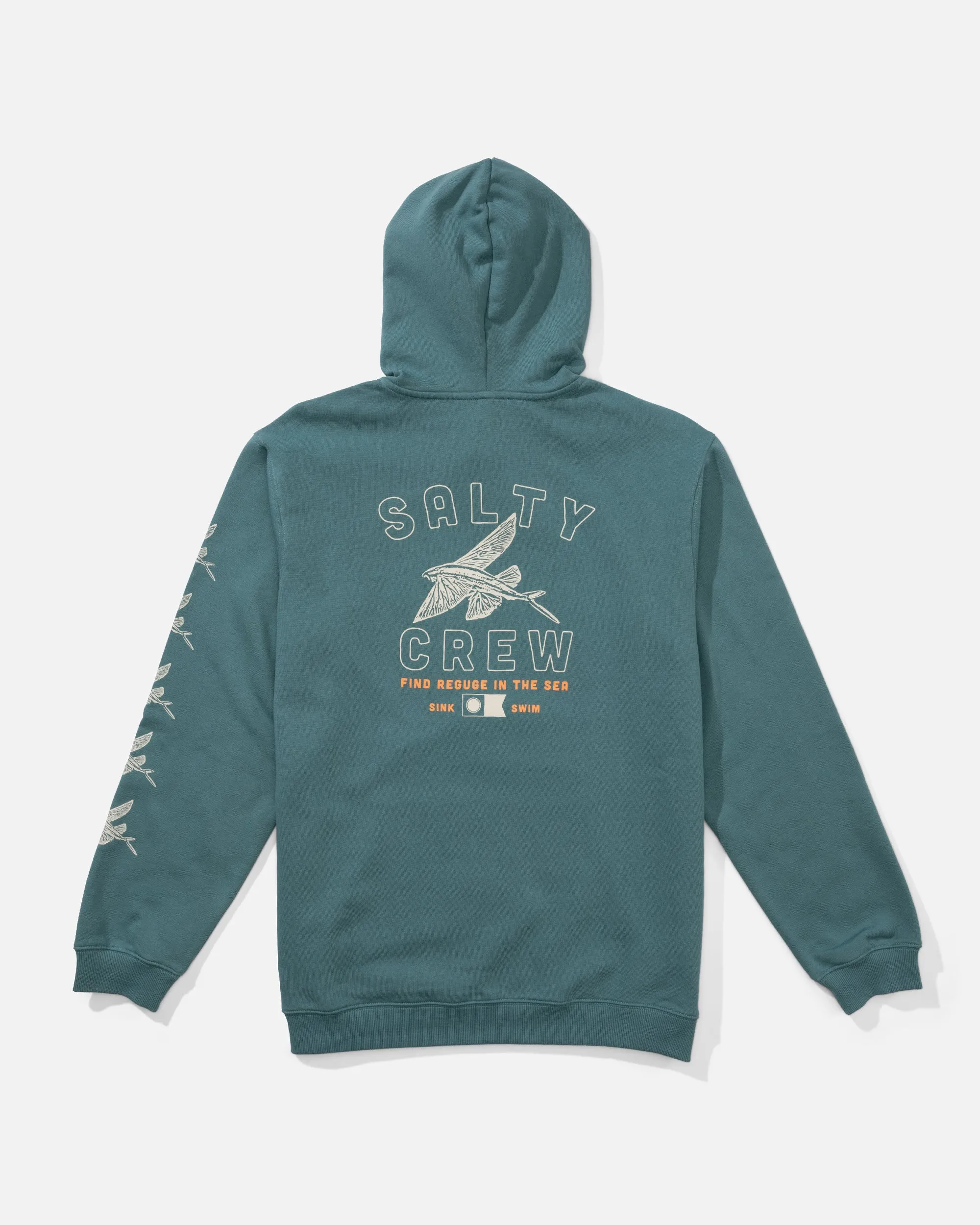 Super Fly Fleece Hoodie - Hydro sold by Salty Crew