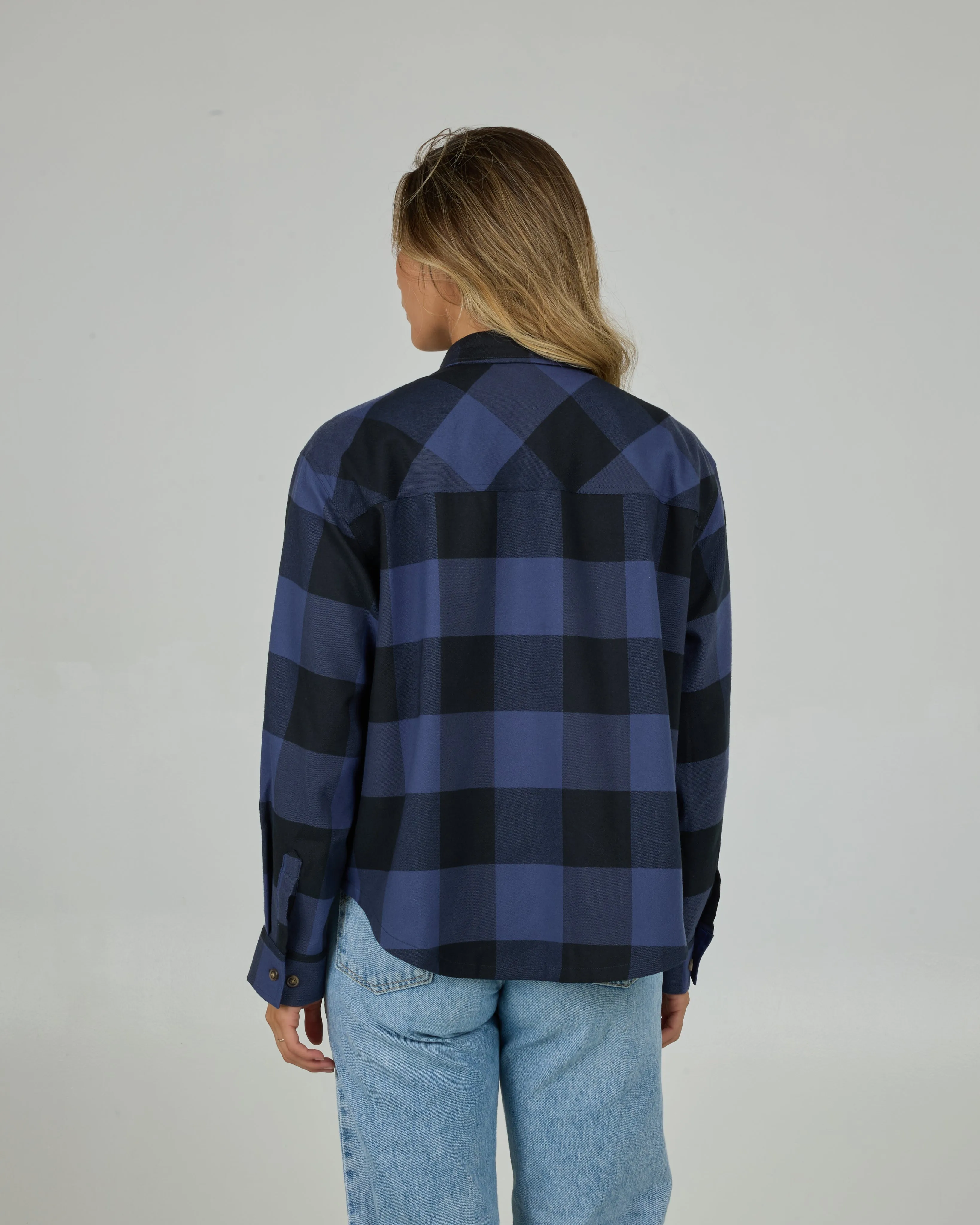 Fathom Flannel - Indigo sold by Salty Crew product image thumbnail 2