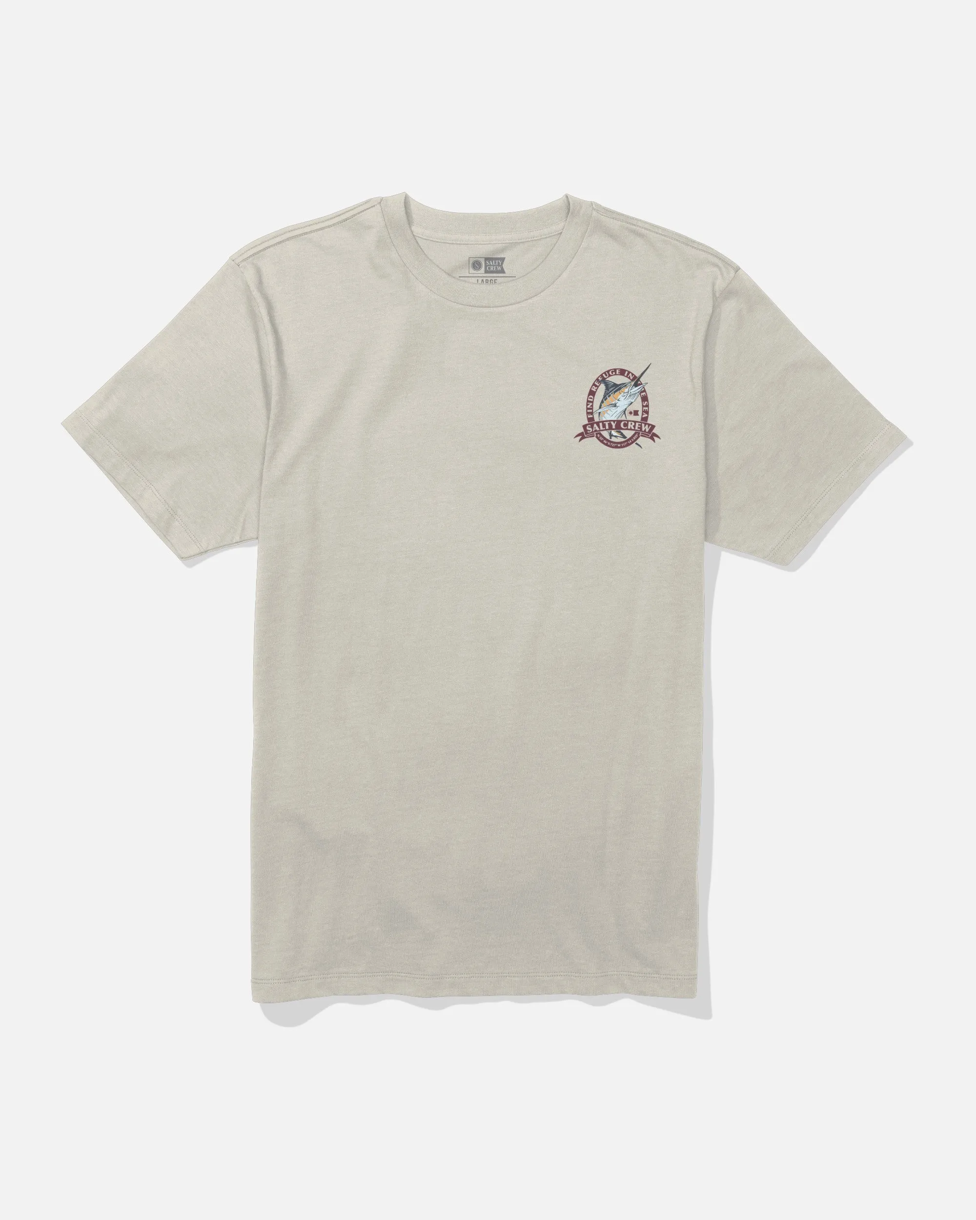 Bill Club Tee - Bone sold by Salty Crew product image thumbnail 2