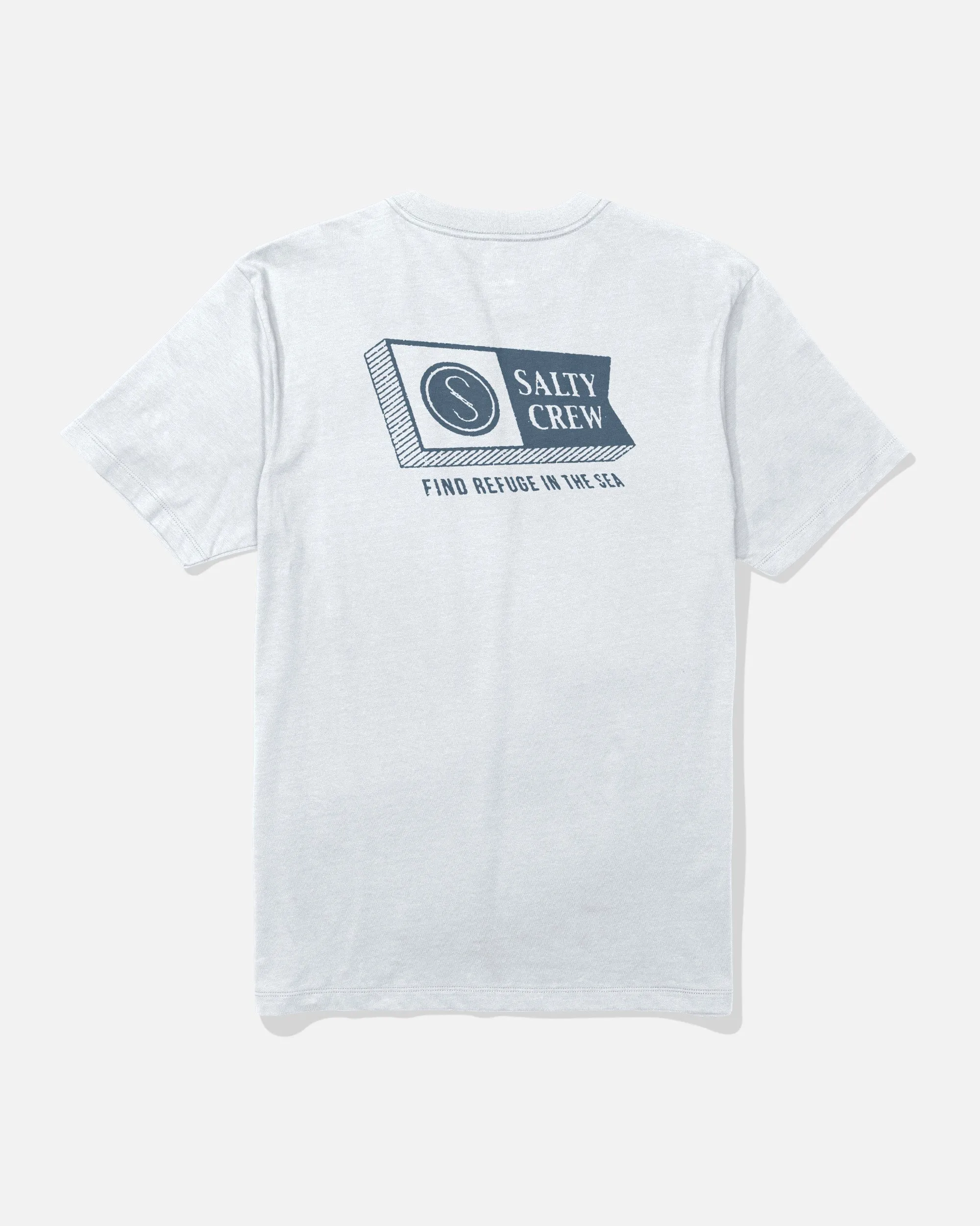 Alphabet Tee - White sold by Salty Crew