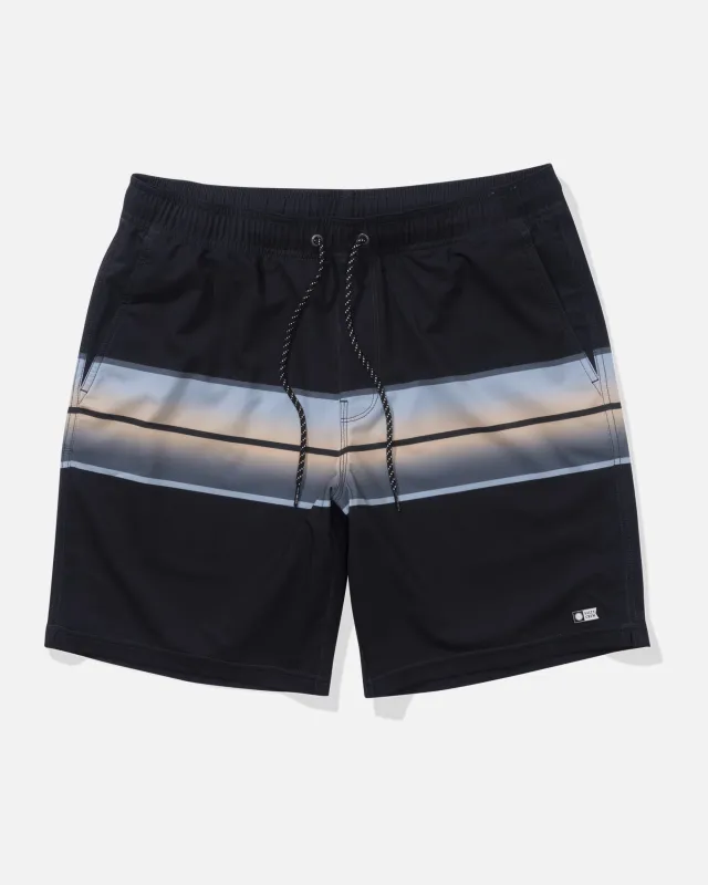 Sunup Volley Short - Black made by Salty Crew