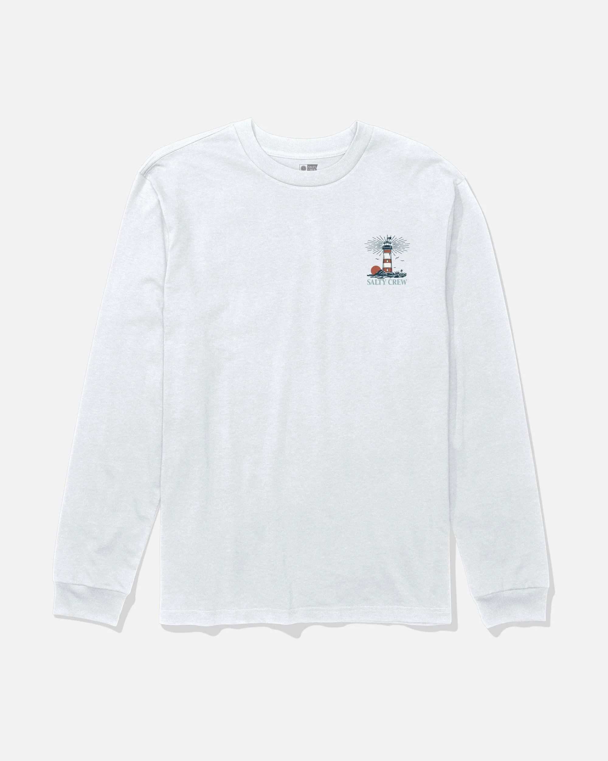 High Beam Long Sleeve Tee - White sold by Salty Crew product image thumbnail 2