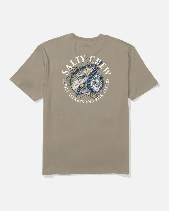 Reel Fly Classic Tee - Twig made by Salty Crew