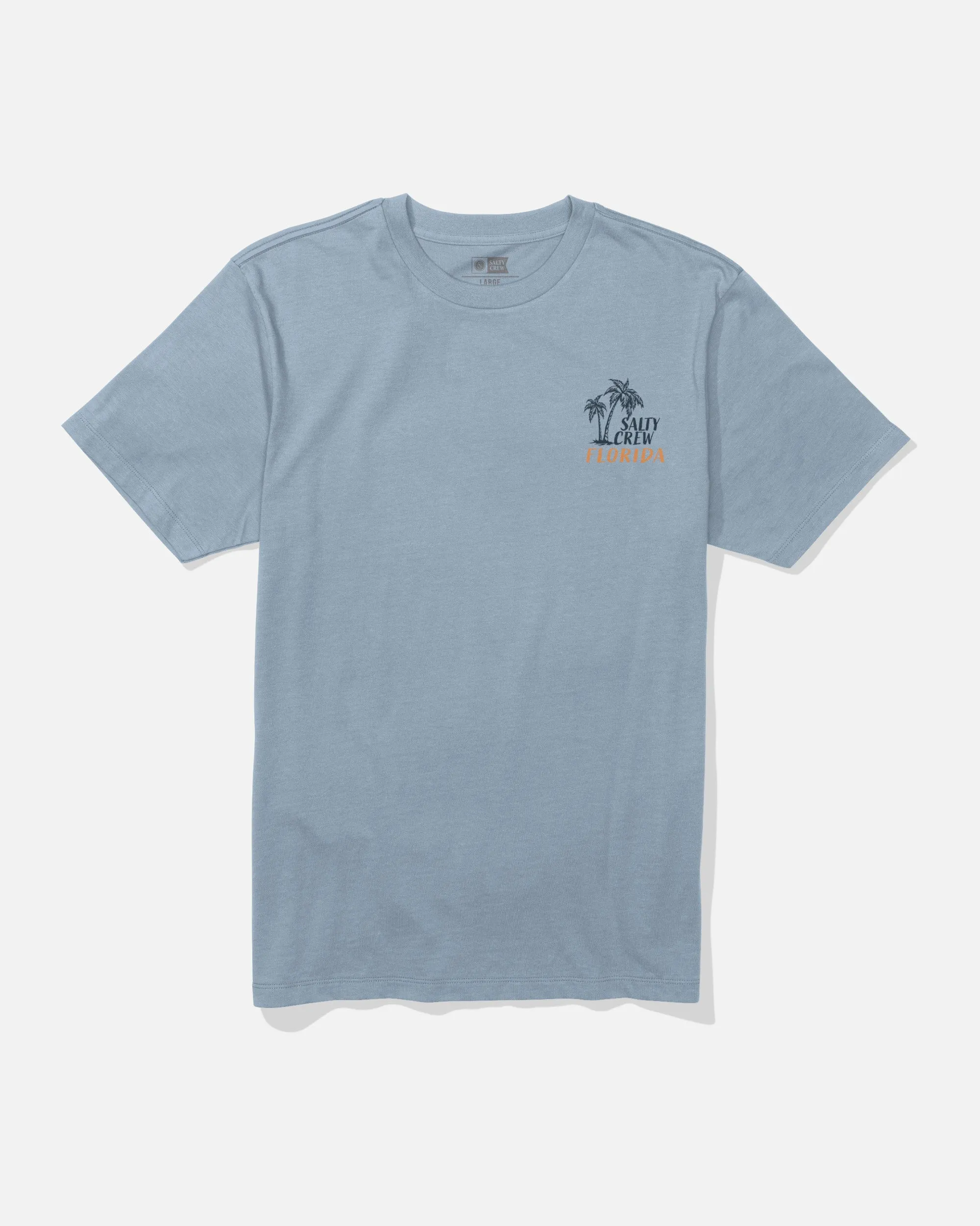 Right Coast Tee - Blue Fog sold by Salty Crew product image thumbnail 2