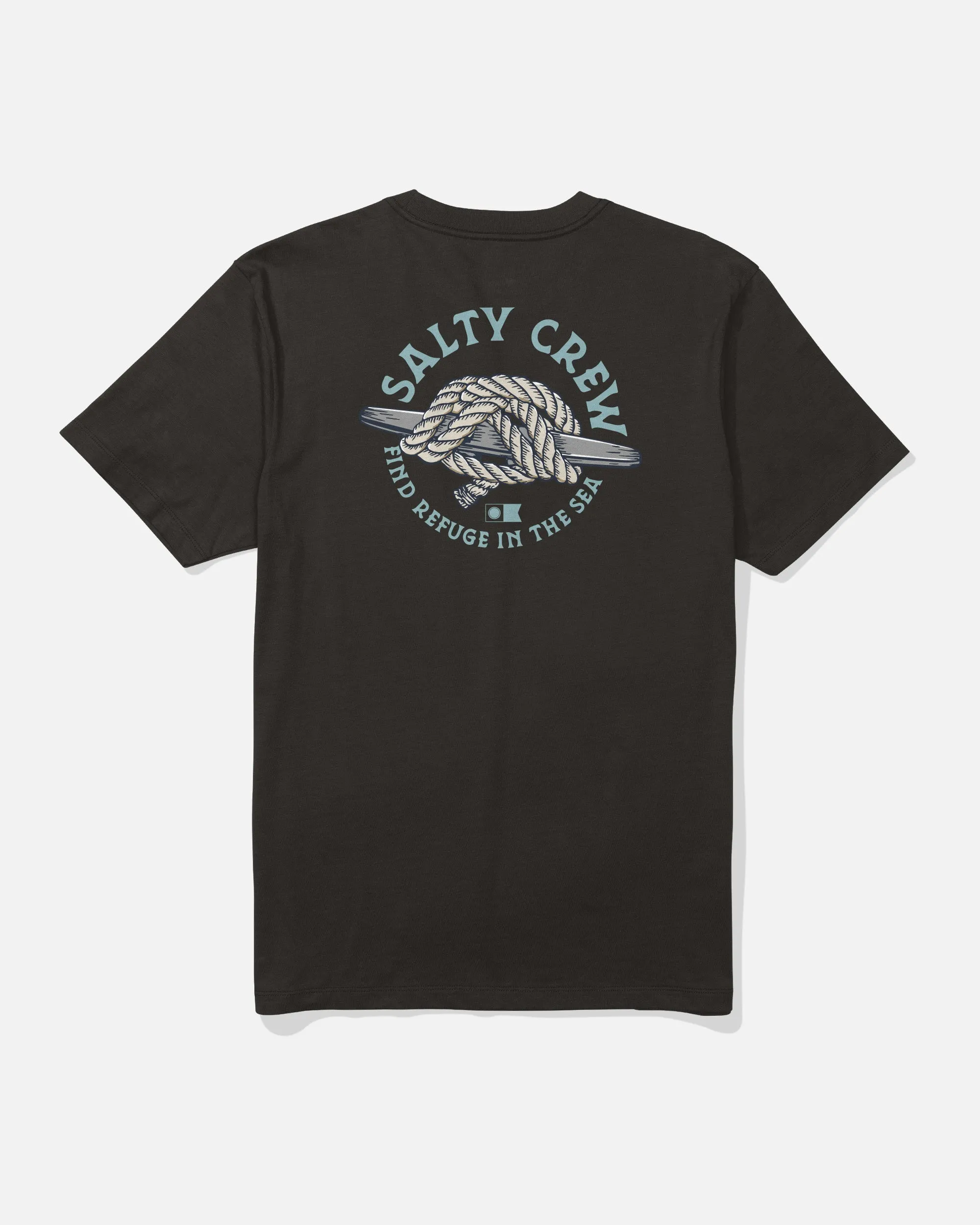 Cleat Knott Tee - Black sold by Salty Crew