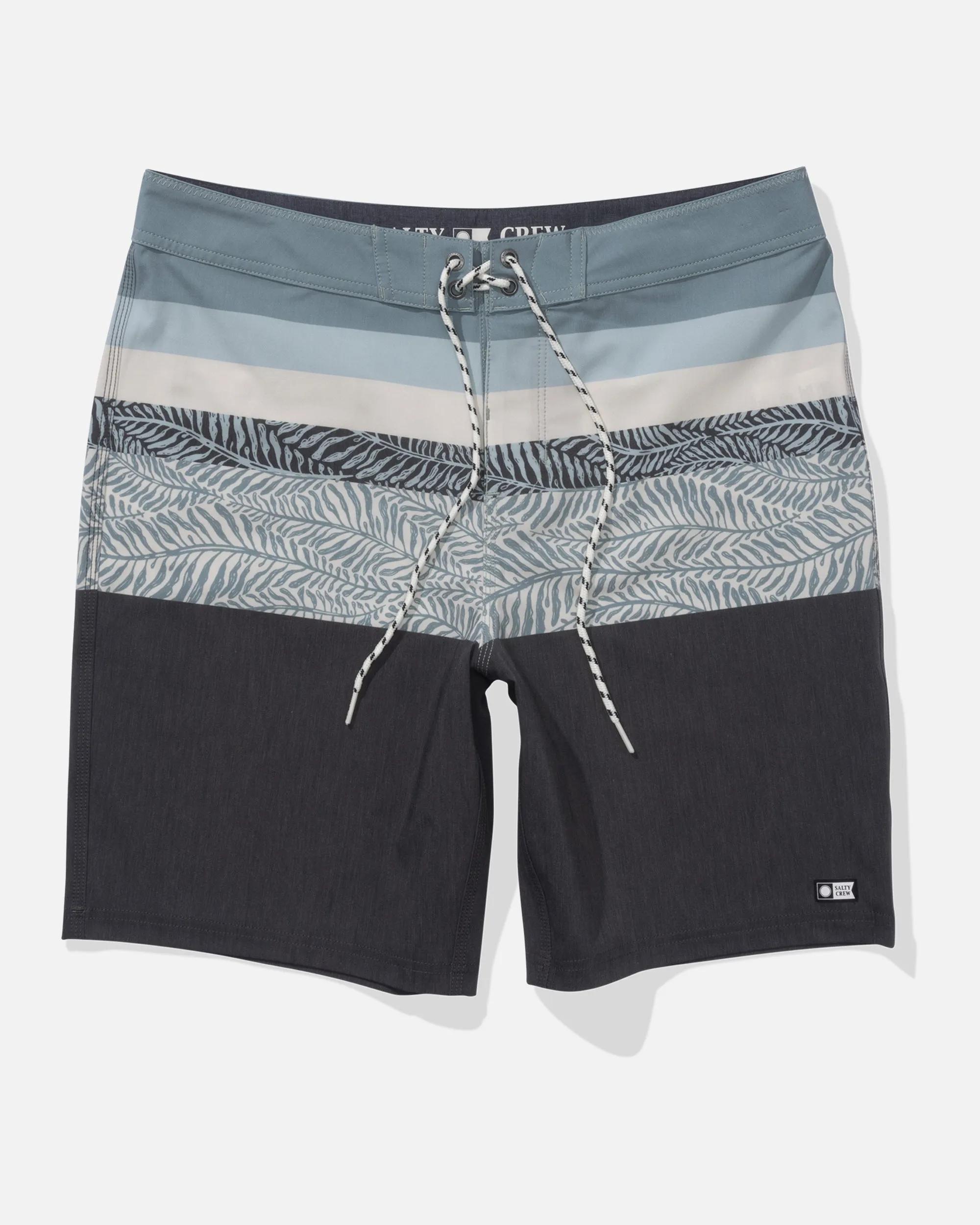 Kelp Cruiser Boardshort - Coal sold by Salty Crew