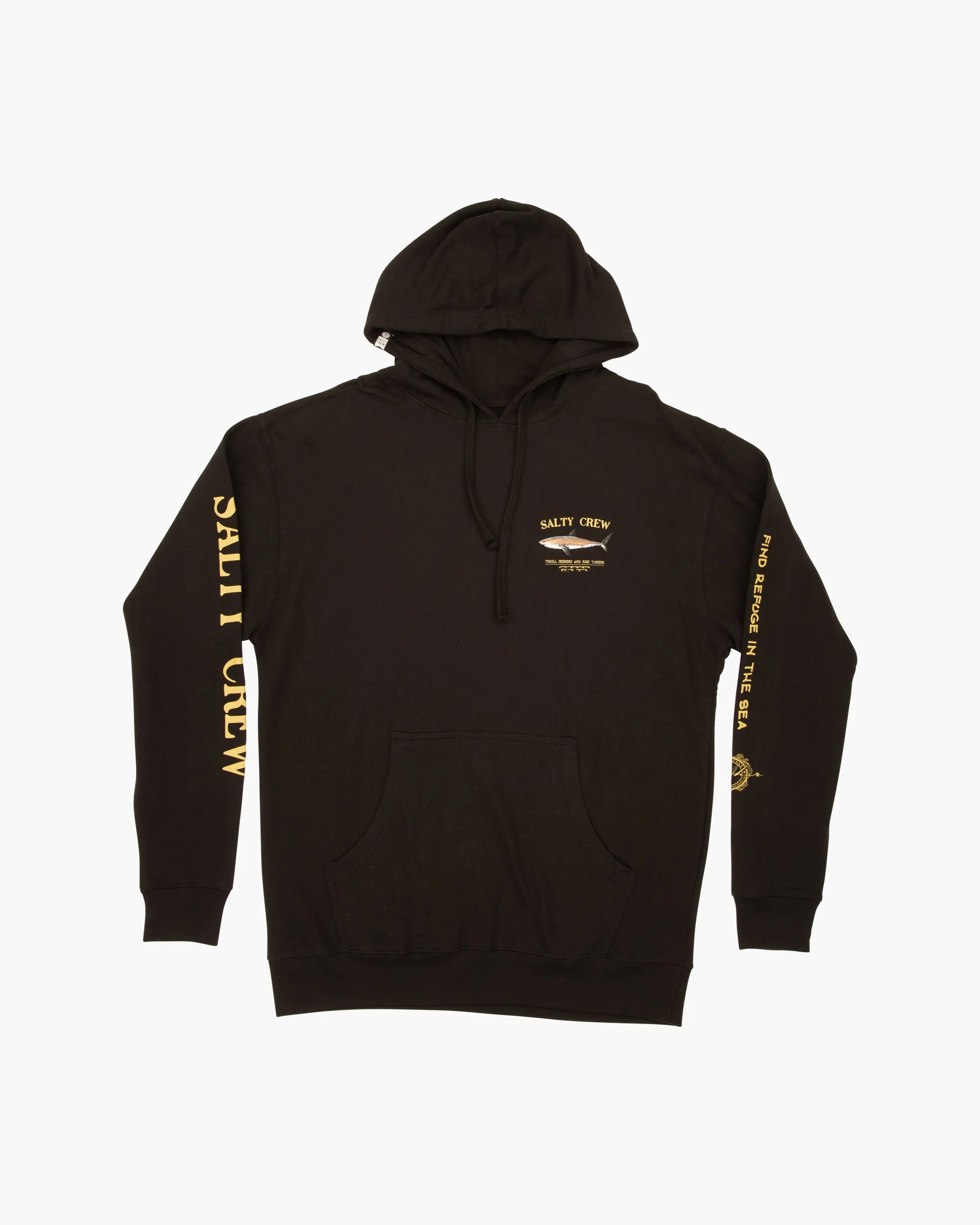 Bruce Fleece Hoodie - Black sold by Salty Crew product image thumbnail 4