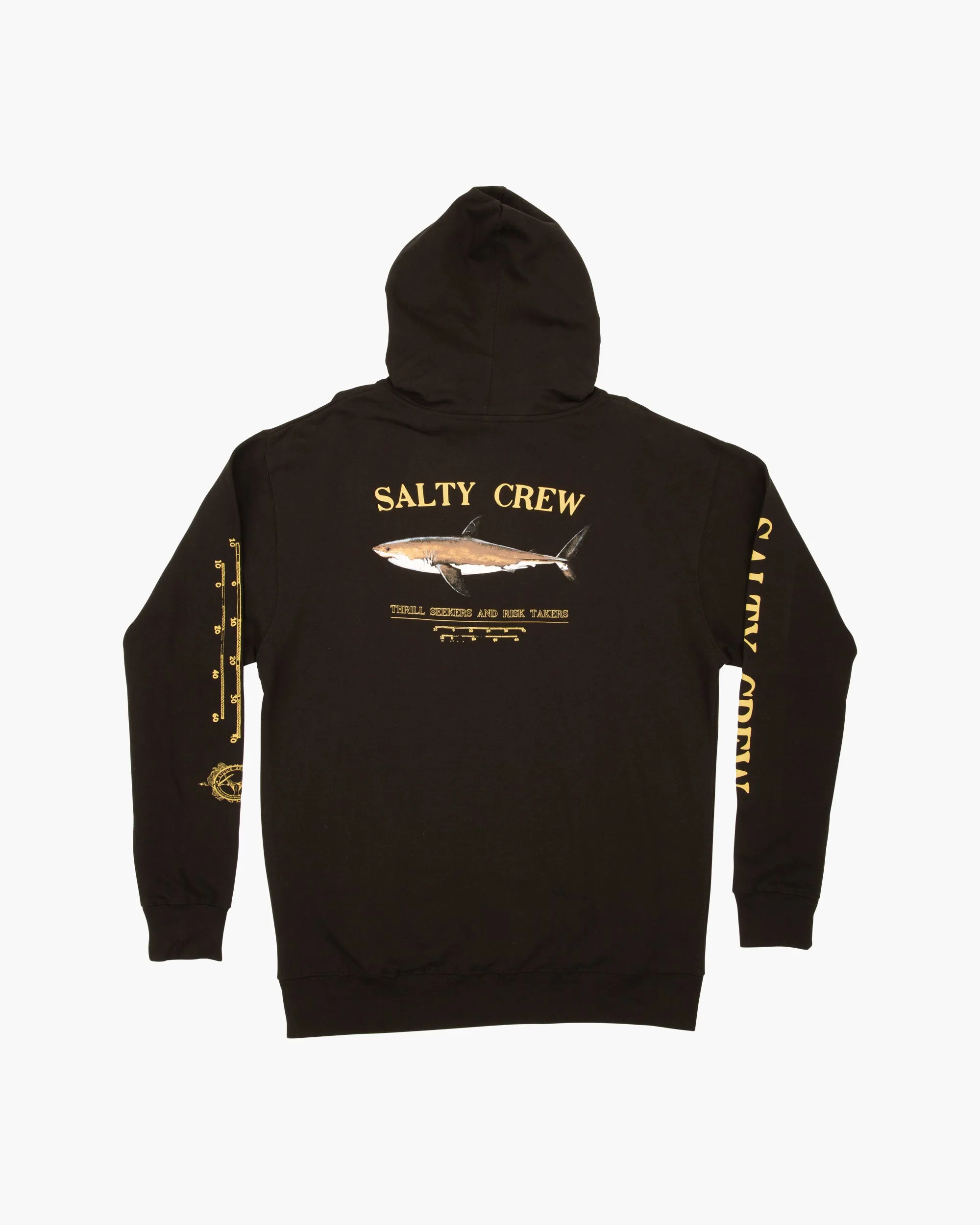 Bruce Fleece Hoodie - Black sold by Salty Crew product image thumbnail 5