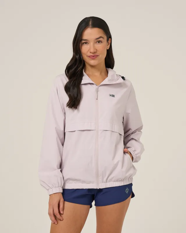 Barrier Windbreaker - Lilac Fog made by Salty Crew