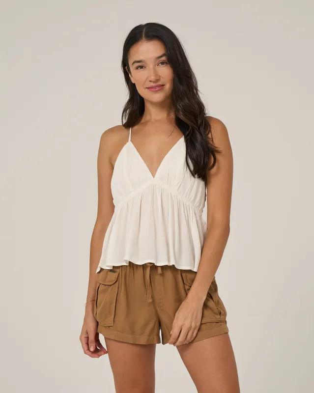 Sundial Cami - Off White made by Salty Crew