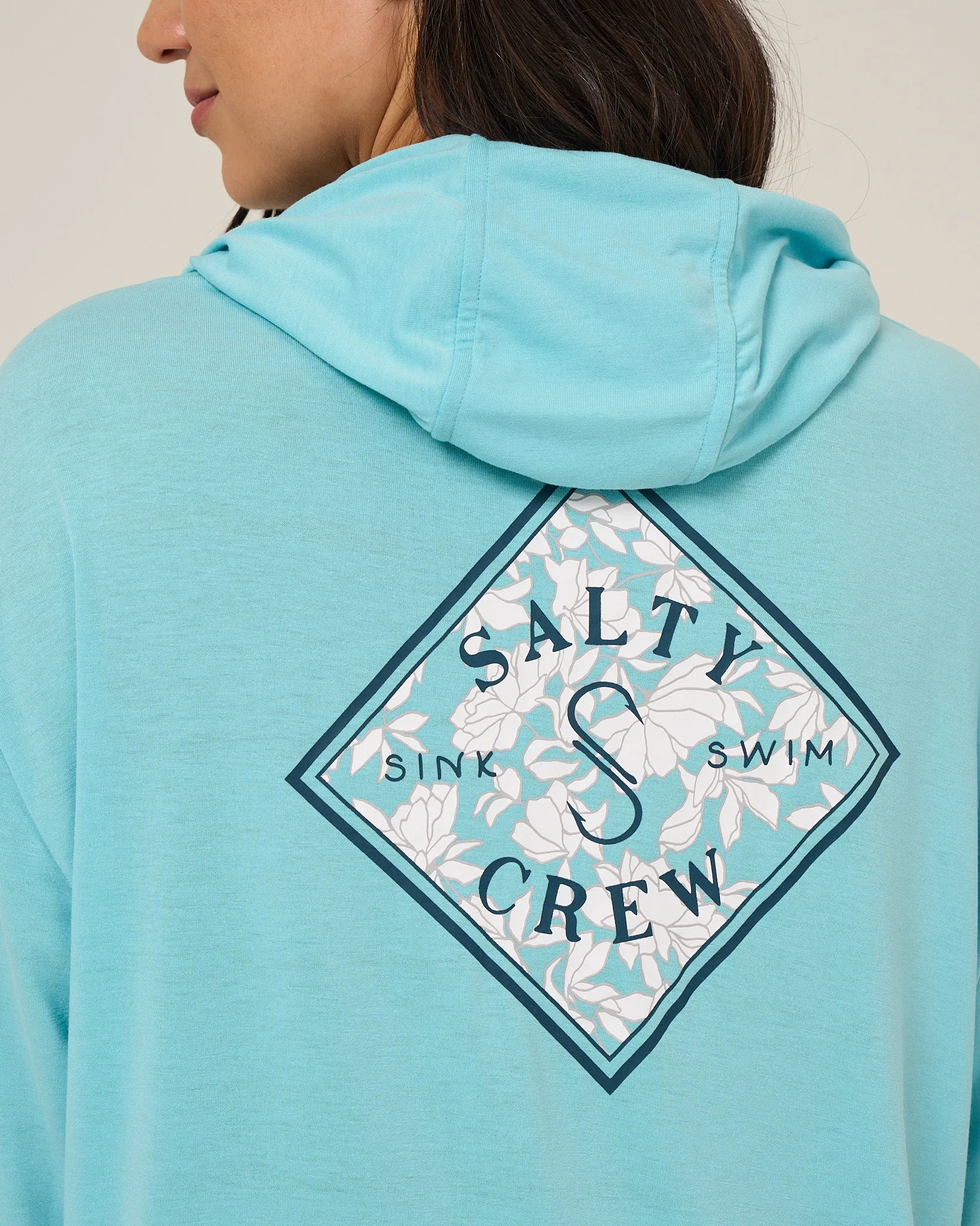 Tippet Fill Tech Hoody - Aquamarine sold by Salty Crew product image thumbnail 4